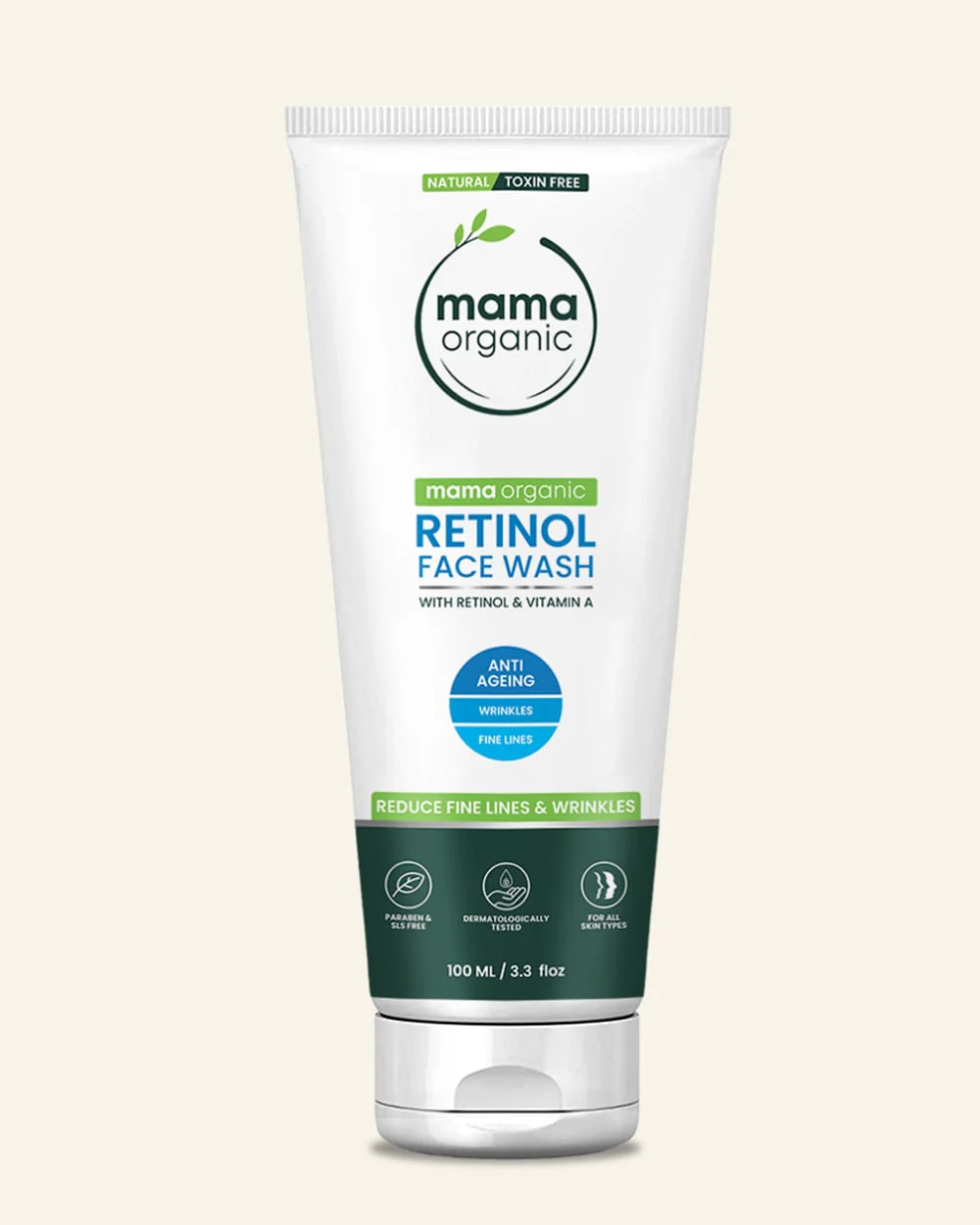 Retinol Face Wash For Anti Aging Reduce Fine Lines & Wrinkles With Retinol