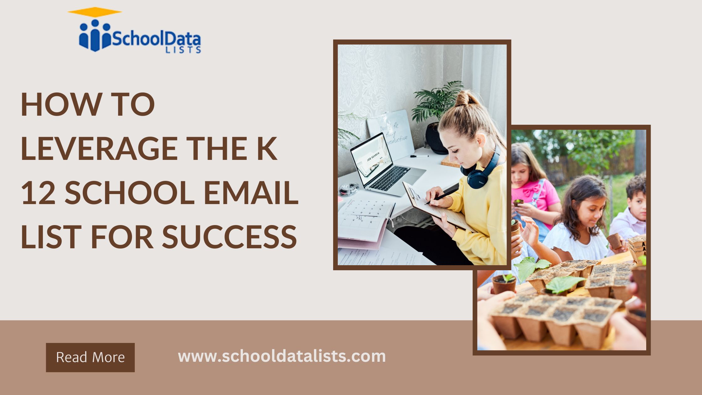 K 12 School Email List