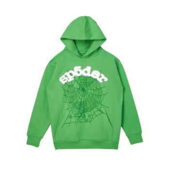 Sp5der-Web-Hoodie-Green