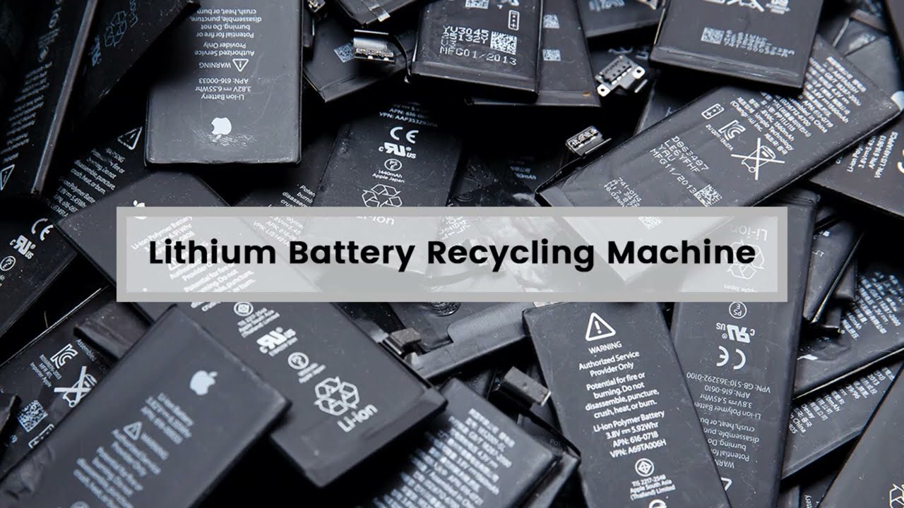 Lithium-Ion Battery Recycling