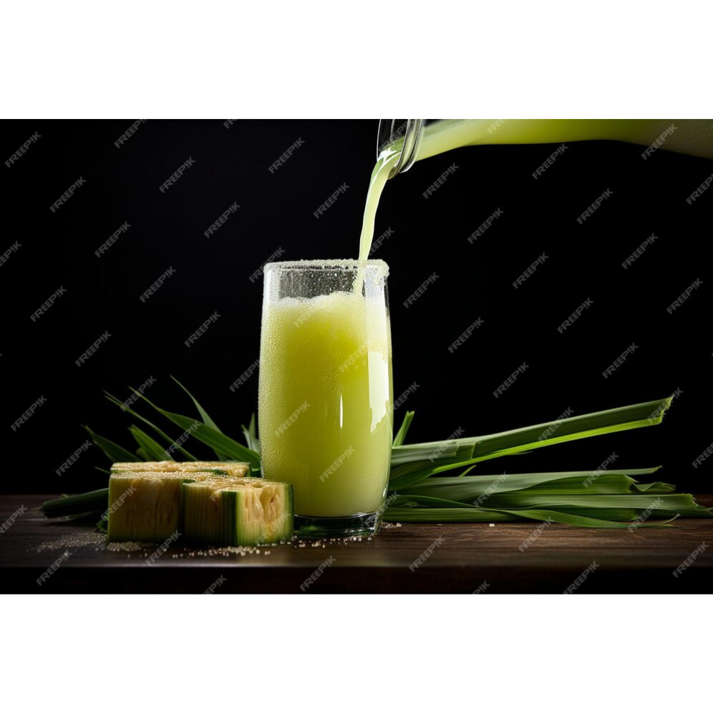 fresh sugarcane juice