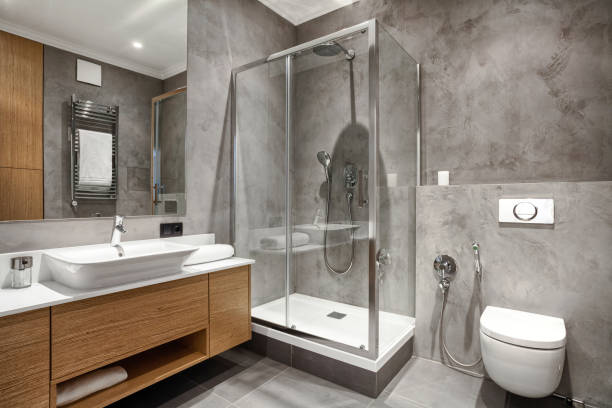 glass shower partition