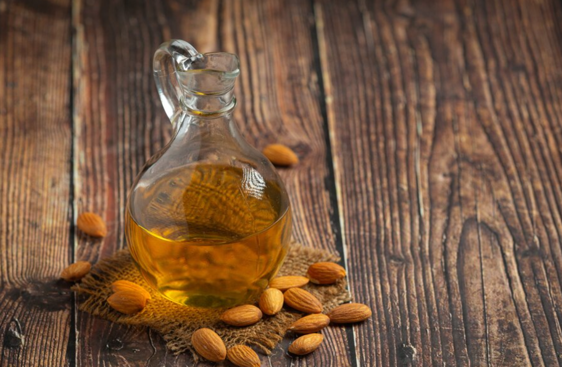 Organic sweet almond oil