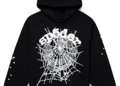 Sp5der OG Web Hoodie Black