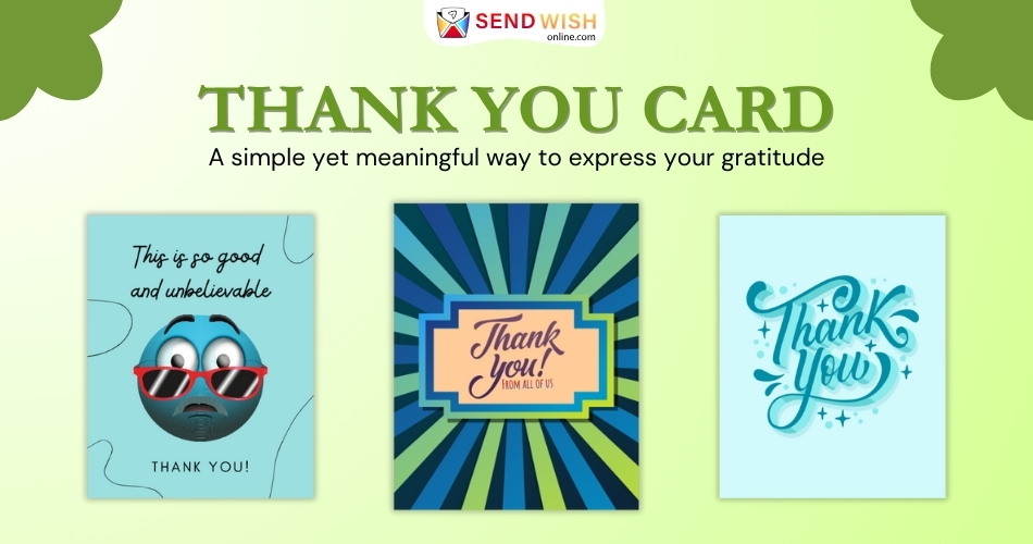 free thank you cards