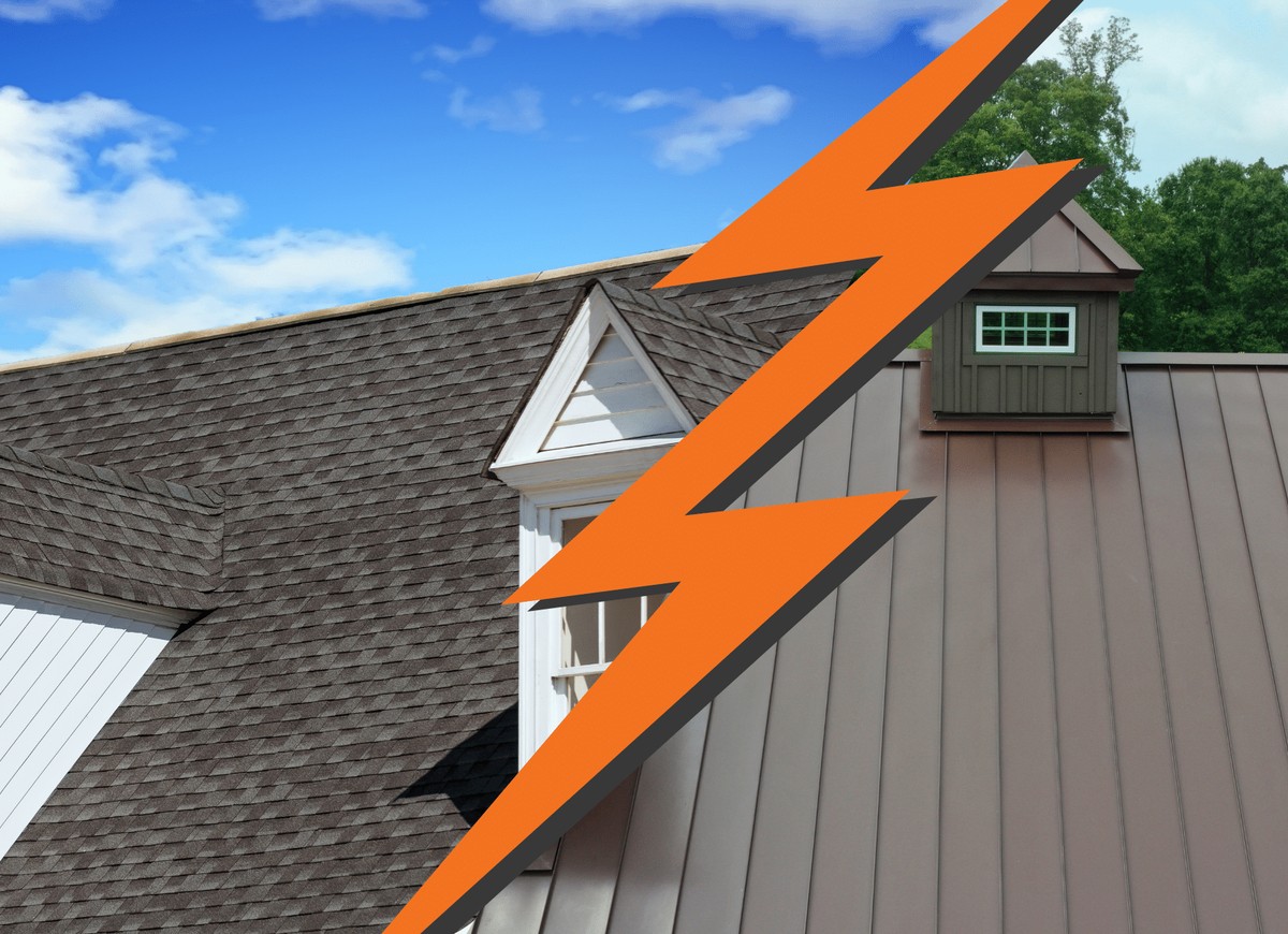 metal roof shingles