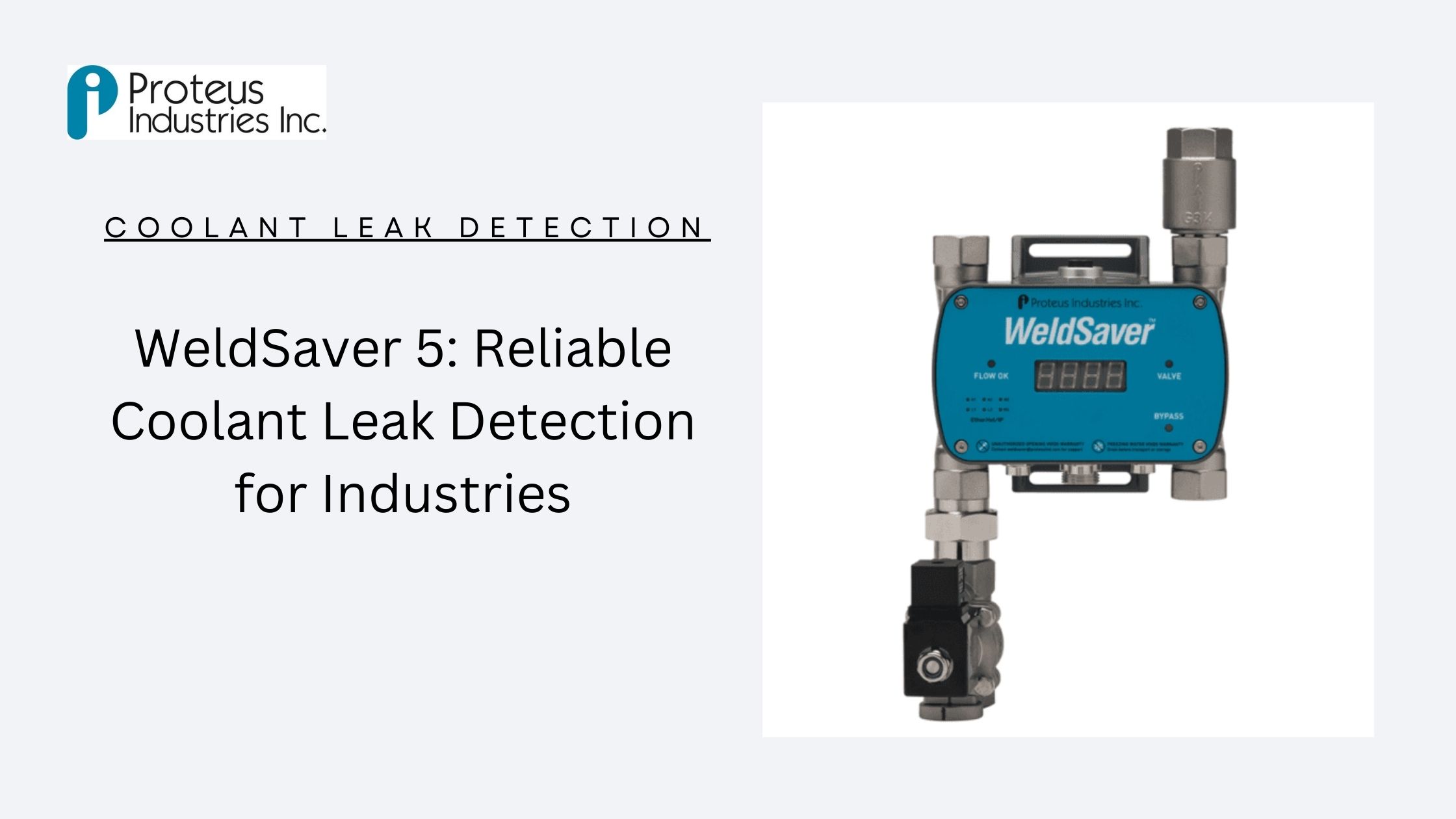 Coolant leak detection