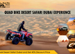 Quad bike Desert Safari Dubai Experience