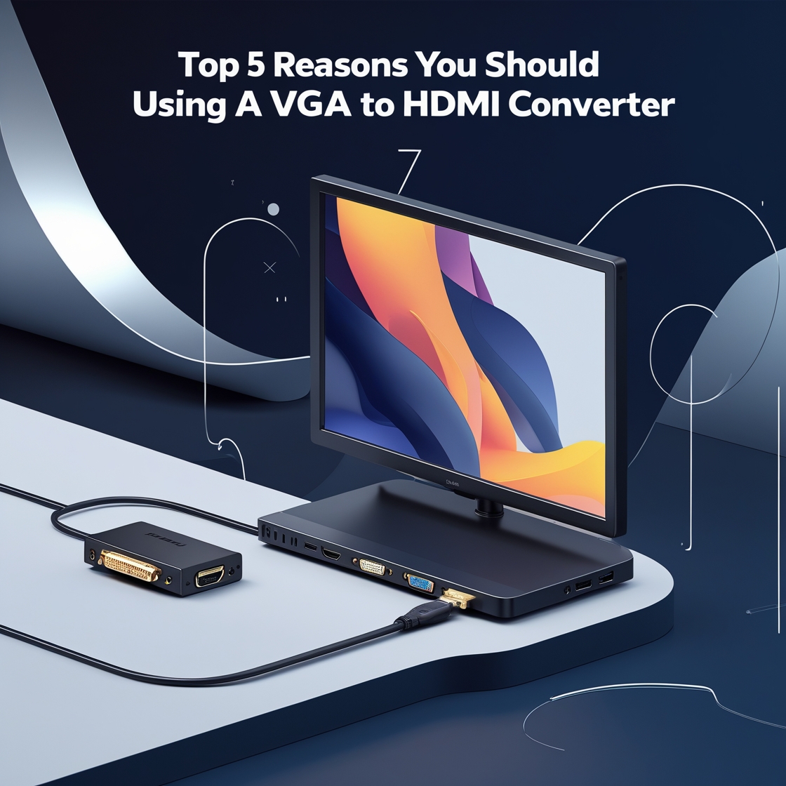 Top 5 Reasons You Should Consider Using a VGA to HDMI Converter