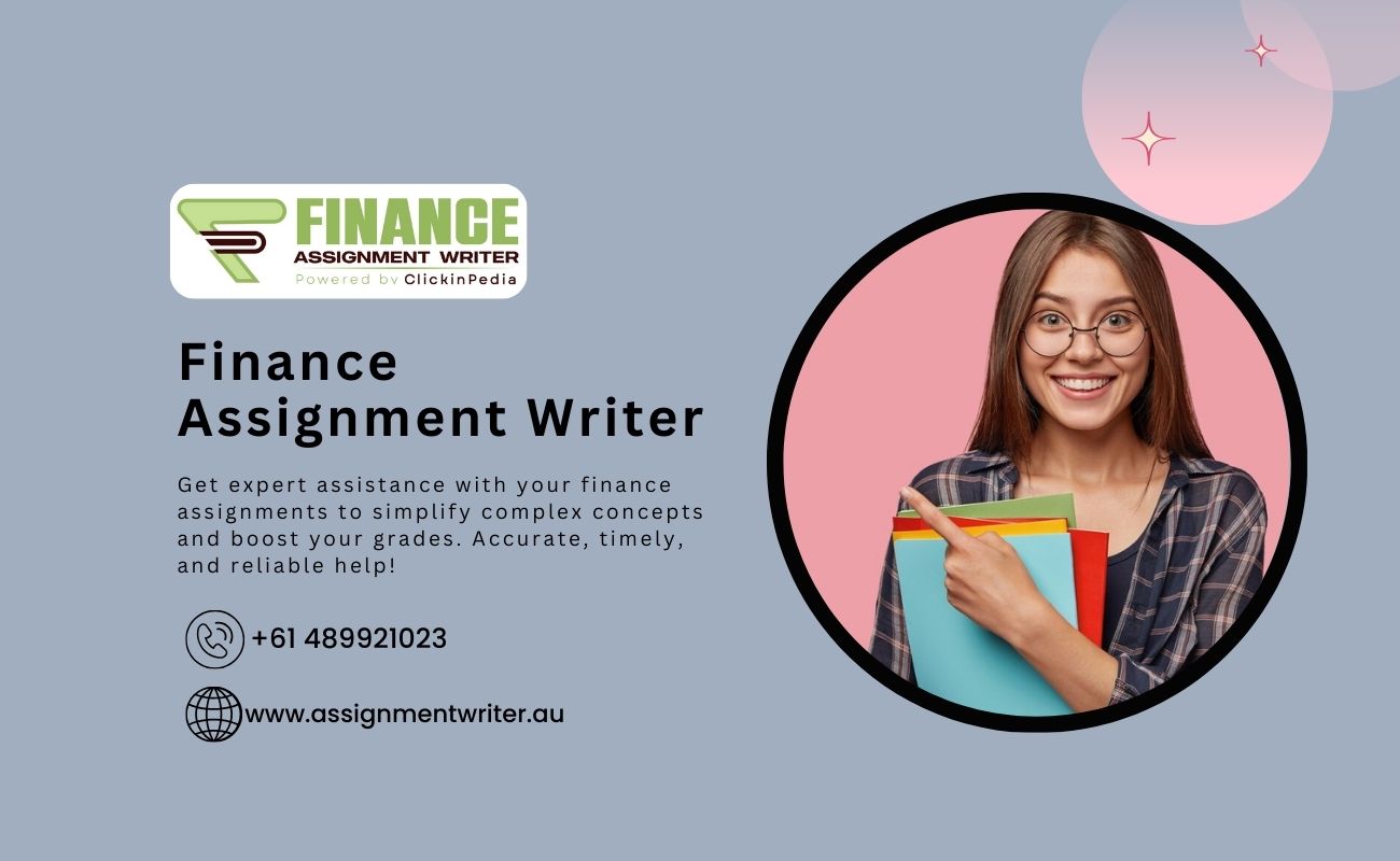 finance assignment writer