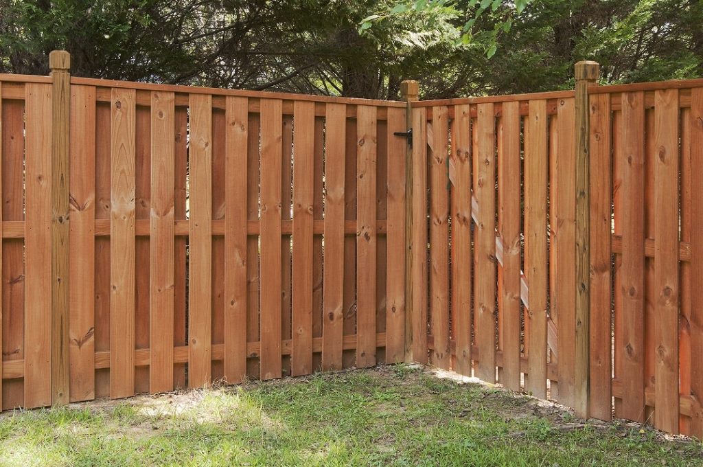 shadow box fence design​