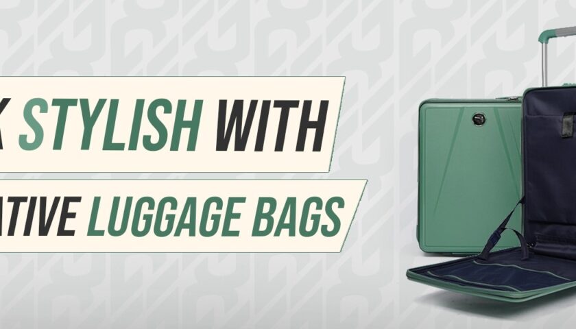 Look Stylish With Creative Luggage Bags