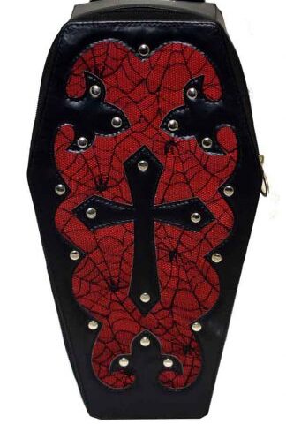 gothic coffin bag