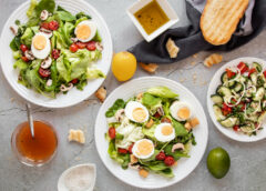 healthy protein salads