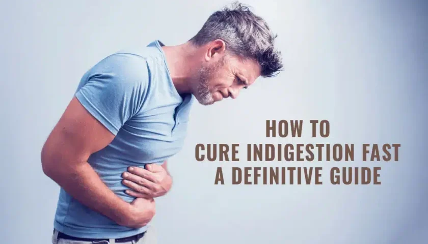 how to get rid of indigestion fast