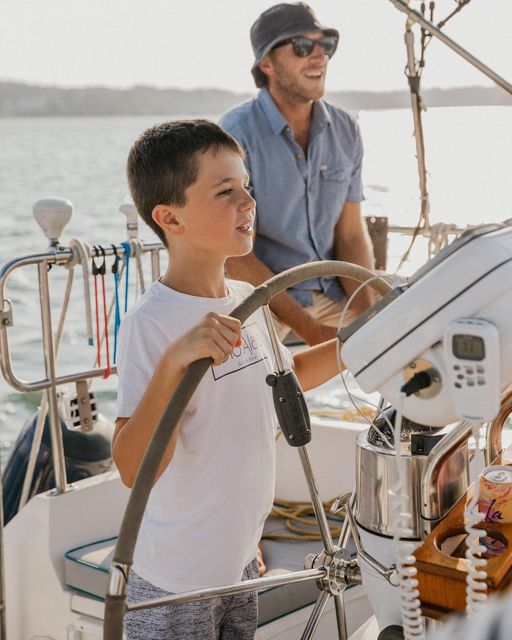 Sailing Lesson in the Hamptons